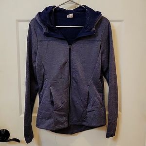 ☀️3/$15☀️Danskin Now Blue hoodie sweatshirt small